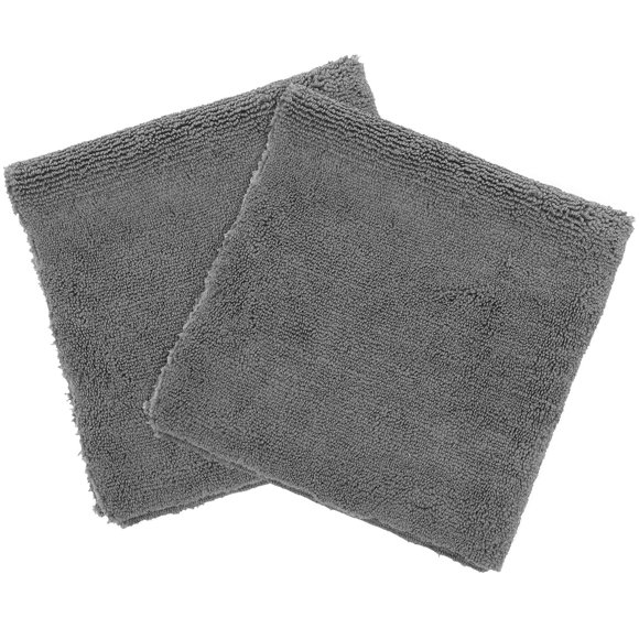 BALAHAPY 2Ud Toallas De Microfibra Para Secado De Autos Gris Súper Absorbentes Y Suaves