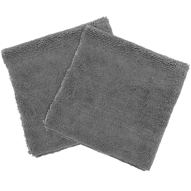 BALAHAPY 2Ud Toallas De Microfibra Para Secado De Autos Gris Súper Absorbentes Y Suaves