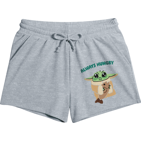 Star Wars Mandalorian Grogu Lounge Shorts for Women-XS