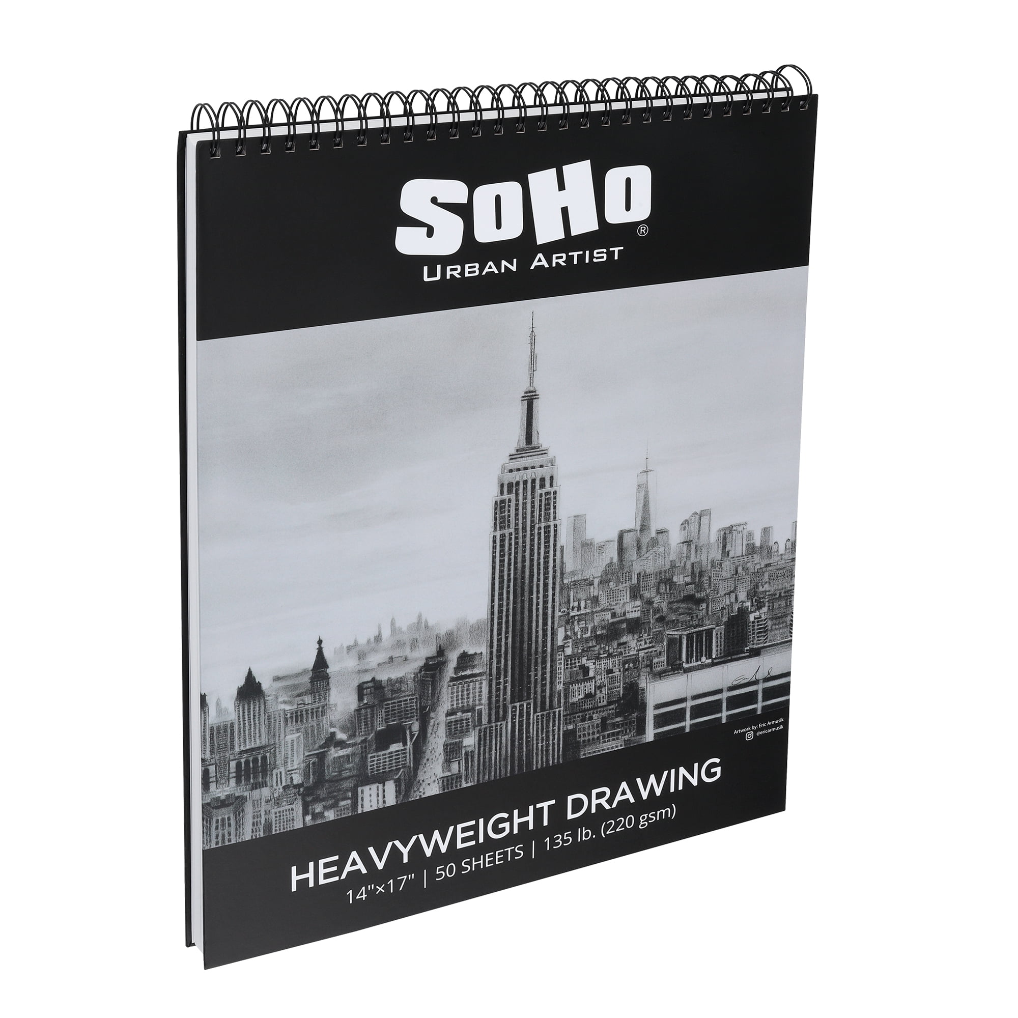 Soho Japanese Sketch Pad- B5 Size, 6.9 by 9.8 inches — Two Hands Paperie