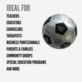 thumbnail image 2 of Pelota de habilidades sociales TaliCor Thumball de 15 cm para romper el hielo, 2 of 6