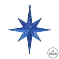 thumbnail image 3 of Vickerman 8" Blue Iridescent Glitter Bethlehem Star Christmas Ornament, 4 per Box, 3 of 3