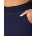 thumbnail image 4 of Hanes Just My Size Women's Cotton Jersey Pull-On Shorts, 7" (Plus ) Navy 4X, 4 of 10