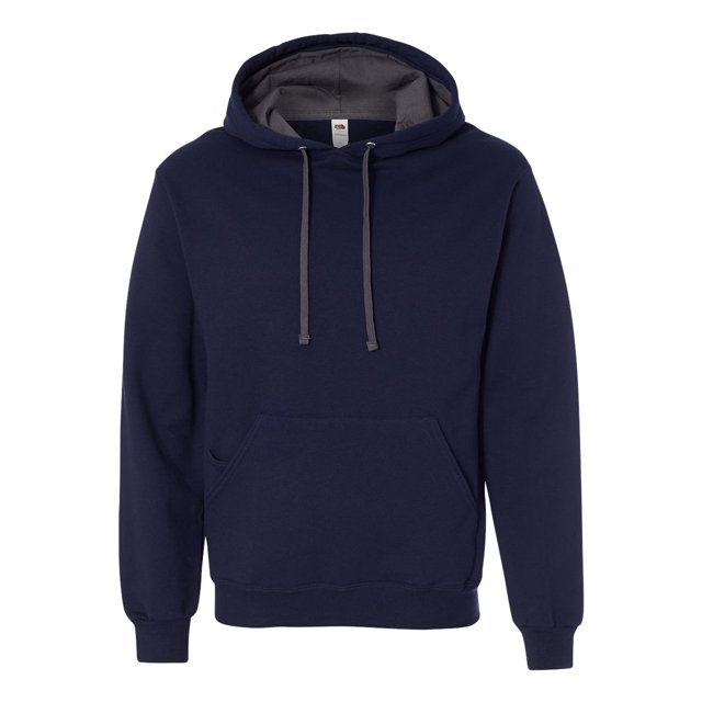 Fruit Of The Loom Sweat à Capuche Unisexe Sofspun, m, J. Navy
