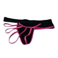 thumbnail image 6 of Bigersell Womens Briefs Underwear Clearance Shaping Underwear Women Cheeky Panty Style P-240 Nylon Period Panties Thong Bikini Briefs Mid Waist Women Cheeky Panties Hot Pink One Size, 6 of 7