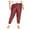 Red - merlot, variant on P.J. Salvage Womens Oh My Velor Pajama Jogger Pants, Red, Plus Size, 1X