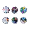 thumbnail image 3 of Almohadillas Lavables, 8 Colores De Metal Diseño Elevado 6 PCS Almohadilla De Tinta Lavable Cobertura Fuerte Para Huellas Dactilares ANGGREK Otros, 3 of 8