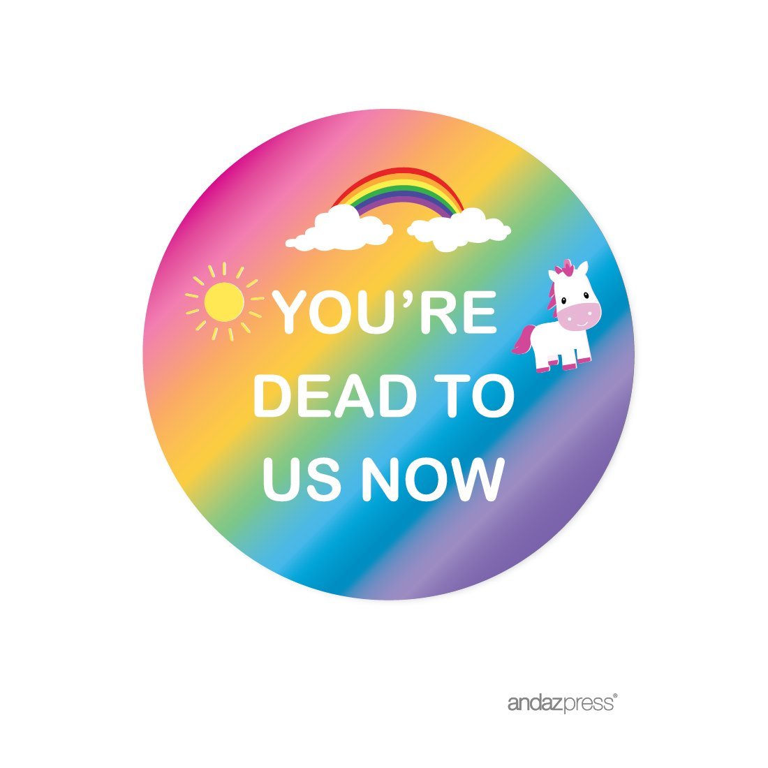 Funny Farewell Retirement Party Decorations, You�re Dead to Us Now