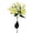 Yellow, variant on Solar Lily Garden Lights, LED Outdoor Waterproof Solar Flower Lights, Yard Patio Decorative Night Lights for Garden Pathway Walkway