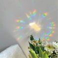 thumbnail image 2 of Ounissouiy Etiqueta de la ventana no adhesivo Calcomanía de vidrio Reutilizable Sun Catcher Reflectante Sala de estar Cling Baño Decoración Decoración del hogar Ounissouiy HA063465-00, 2 of 6