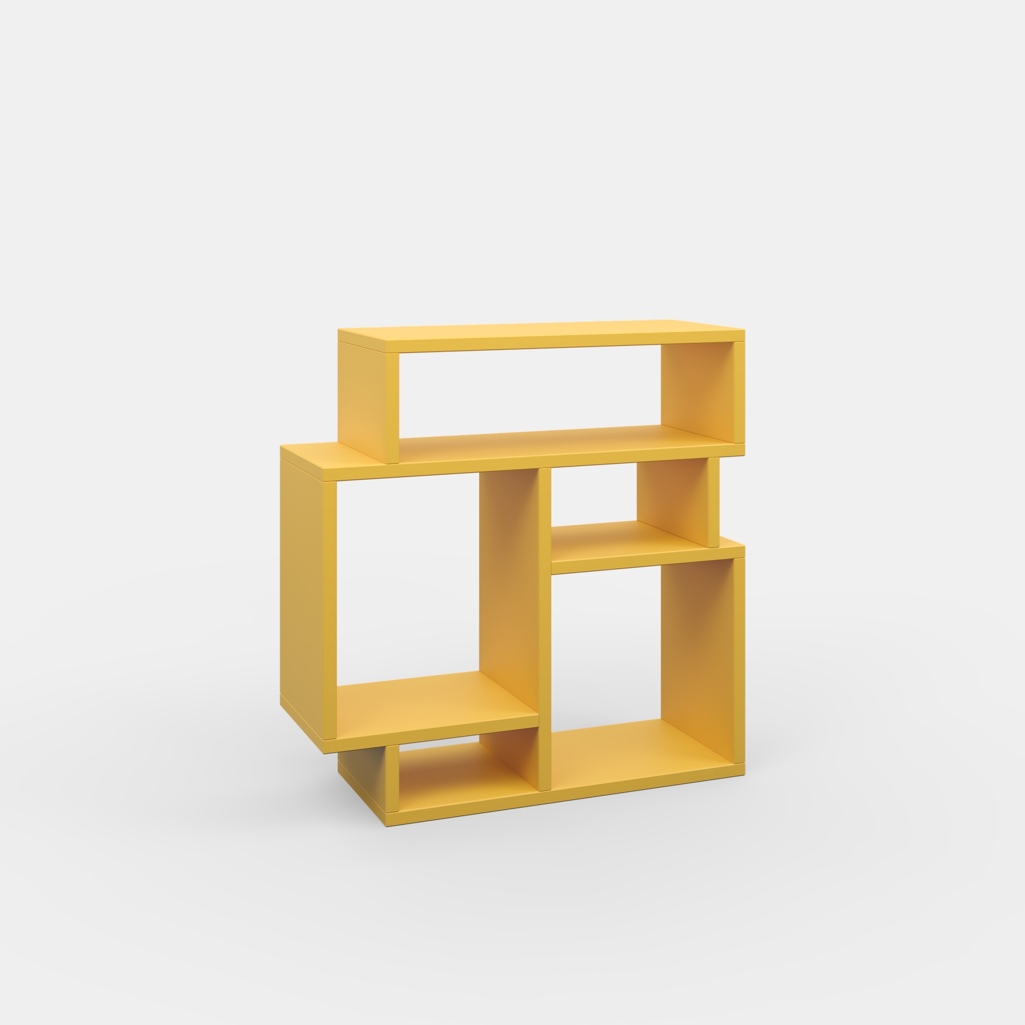 Ada Home Decor Furniture Mustard 2 Tier Schultz Modern Side Table
