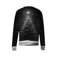 thumbnail image 6 of asdoklhq Christmas Pullover Sweaters for Women Long Sleeve Hoodless Christmas Printed Casual Warm Sweatshirt Multicolor M, 6 of 6