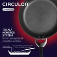 thumbnail image 3 of Circulon Symmetry 10 inch and 12 inch Nonstick Frying Pan, Black, 3 of 9