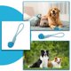 thumbnail image 4 of Pelota de cuerda para perros, pelota de entrenamiento de resistencia a las mordeduras, juguete para perros con cuerda, perro interesante para limpieza de dientes molares, alivio del aburrimi, 4 of 5