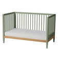 thumbnail image 4 of Little Seeds Clover 4-in-1 Convertible Baby Crib, Grove Green/Natural, 4 of 19
