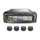 thumbnail image 2 of Sistema externo de monitoreo de presión de neumáticos con energía solar | 4 sensores inalámbricos | Visualización y alarma en tiempo real | Fácil instalación para autos y camiones, 2 of 9