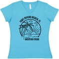 thumbnail image 3 of Inktastic Summer Vacation Mode Fort Myers Beach Florida Women's V-Neck T-Shirt, 3 of 5