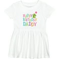 thumbnail image 3 of Inktastic Happy Birthday Daddy Boy Girl Party Girls Baby Dress, 3 of 5
