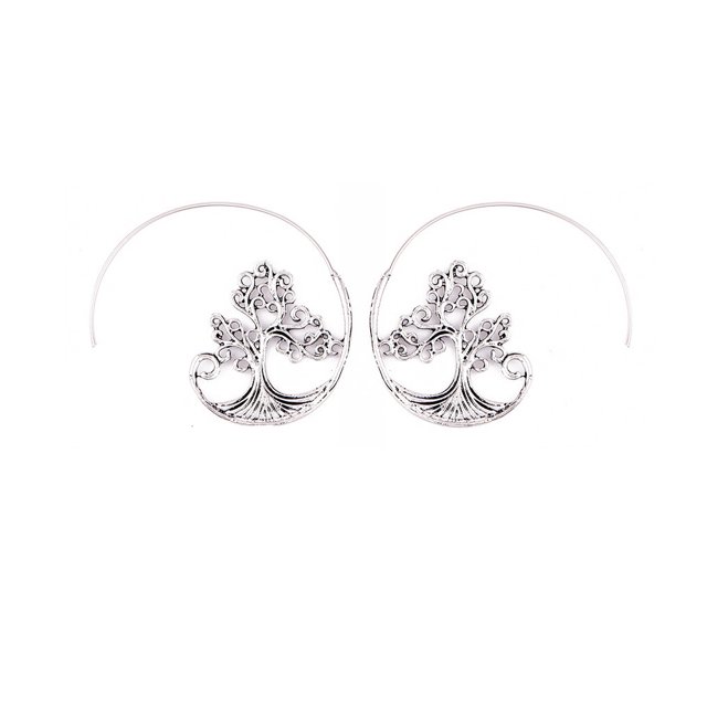 Sonducket Pendientes redondos en espiral, decoraciones para mujer, colgante para colgar en la oreja, suministro de joyería, accesorios populares Ropa, zapatos y accesorios Miscelánea Tipo6