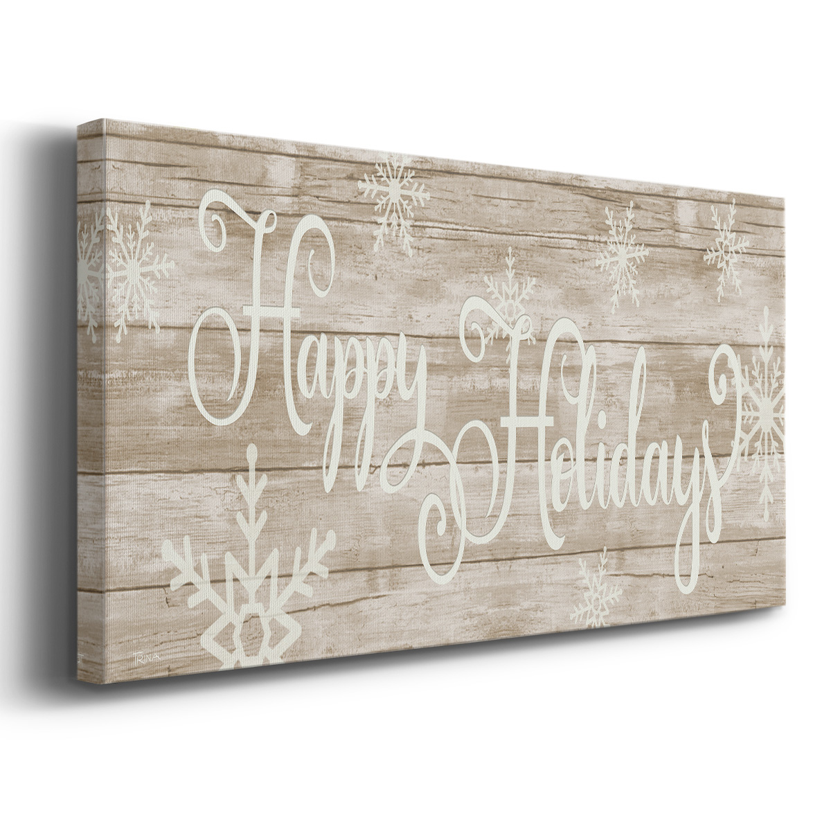 Happy Holidays- Gallery Wrapped Canvas