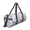 thumbnail image 4 of Sigee Lavender Bicycle Printed Multi-compartment Sports Gym Bag for Men and Women Large Capacity Travel Bag, Overnight Bag, 4 of 8
