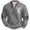 Grey@GC@, variant on CONZONE Christmas Men's Sweatshirts Crewneck Sweatshirt for Men Xmas Deer Graphic Long Sleeve Half Zip Fashion Fall Winter Workout Clothes