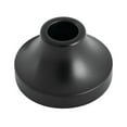thumbnail image 3 of Kingston Brass KB36300PX Restoration Wall Mount Tub and Shower Faucet, Matte Black, 3 of 5