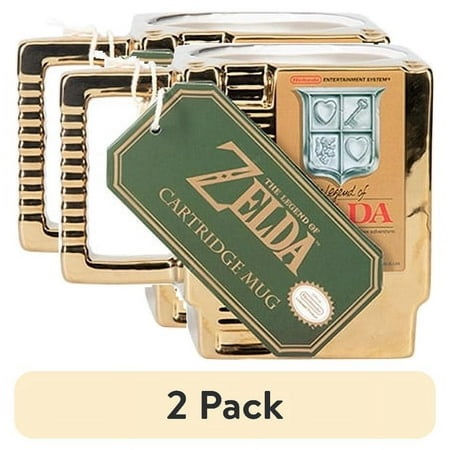 (2 pack) Legend of Zelda Cartridge Mug