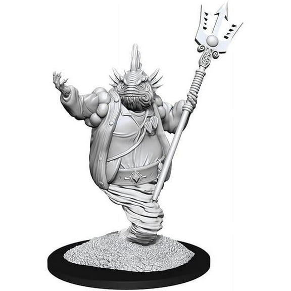 WizKids WZK90250 D&D Nolzurs Marvelous Unpainted Marid W14 Miniature