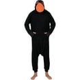 thumbnail image 4 of Niffler Adult Union Suit Hooded Pajama Holiday Loungewear, Size: One Size, Harry Potter, 4 of 7