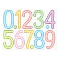 thumbnail image 1 of 4 Inch Multicolor Vinyl Number Stickers - Self-Adhesive Decals for Mailbox, Car & Home | Large Digit Labels,Weatherproof Number Signs Number Labels For Car Home Multicolor, 1 of 9