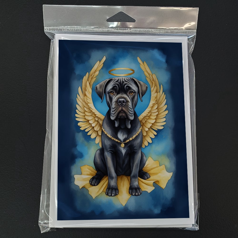 Cane Corso My Angel Greeting Cards Pack of 8 7 in x 5 in