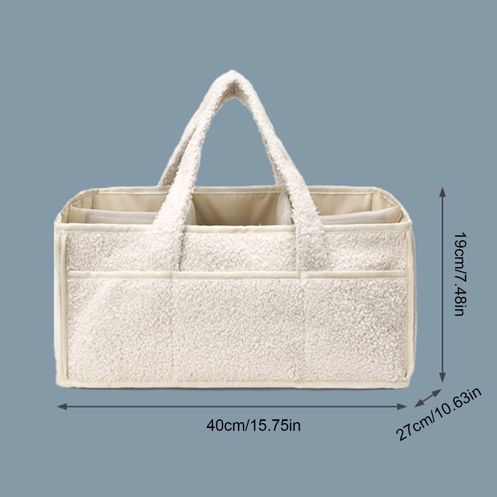 Convenient Baby Diaper Carrying Case Travel Organiser Bag Storage Handbag with Large Capacity for Family Outdoor