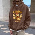 thumbnail image 1 of WILLBEST Sudadera con Capucha y Estampado Gráfico Divertido, Informal, De Mezcla Suave, Cómoda, para Uso Diario Grande, 1 of 3