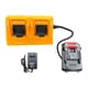 thumbnail image 3 of Juego de adaptadores de enchufe de batería para herramientas eléctricas inalámbricas con enchufe estadounidense para cortadoras de hormigón 4 ranuras, 3 of 9