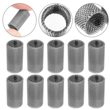 RANMEI 10Pc Atomizing Net Filter Parking Heater Combustion Chamber Diesel Gasification Injection Iron Wire Stainless Steel Volatile Net