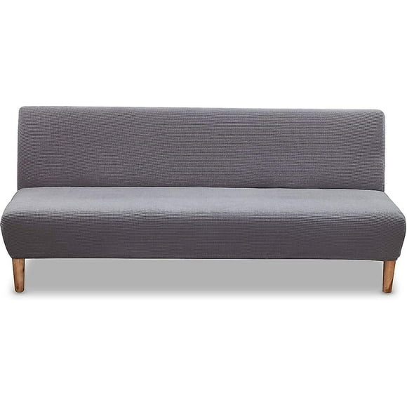 Clic Clac Cover Without Arms Elastic Stretch Sofa Cover Sofa Bed Cover Sofa Cover Without Armrests (grey)