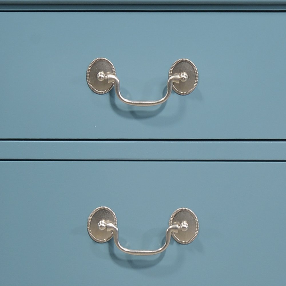 Glory Furniture Louis Phillipe Night Stand in Teal Color