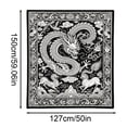 thumbnail image 3 of SUYOLL DIY Coloring Blanket Washable Soft Cozy Blanket For Art Projects Creative Color Throw For Home Decor Great For Seasonal Birthday And Holiday Activities, 3 of 6