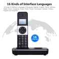 thumbnail image 4 of Telephone sets,Conference Call 16 Handset With 5 Office Business With Lcd Display Calls Conference Call 16 Support 5 Hands-free Calls Caller Call 16 Support Lcd Display Caller Huiop Lanru, 4 of 7
