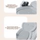 thumbnail image 4 of Fiudx Zapatero con Bandeja, Diseño de Plástico Compacto, Antideslizante, Apilable, Versátil para Dormitorios y Hogares, Práctico Organizador de Zapatos, Tamaño Compacto, 36,5 X 11,5 X 3,5 Cm, 4 of 6