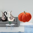 thumbnail image 2 of Escultura de cerámica de calabaza de cisne, almohada, figuritas decorativas, cojín para sofá, adorno para estante, cama, dormitorio, decoración de ani, 2 of 8