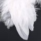 thumbnail image 3 of Alas de ángel colgantes de plumas compatibles con árbol de Navidad blanco Vintage 10 piezas, kaili Sencillez, 3 of 5