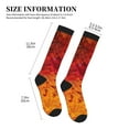 thumbnail image 2 of Compression Socks for Women and Men - Autumn Leaf Compression Socks Circulation for Workout, 2 of 8