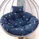 thumbnail image 1 of Cojín de columpio individual Multicolor para exteriores, hamaca de jardín extraíble y lavable, cuna engrosada, cojín trasero para silla Fivean unisex, 1 of 2