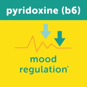 Calmable Stress Relief Aid, Teens, Stress Support, Calm,  Dietary Supplement, Pyridoxine 60 Capsules
