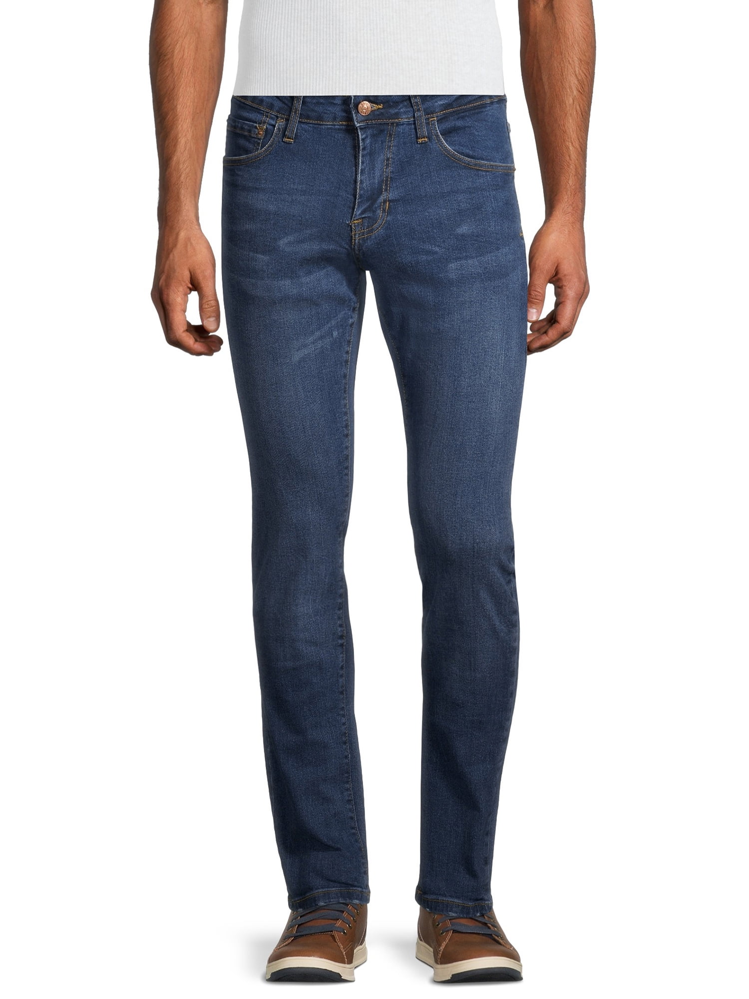 IZOD Men's Straight Fit Stretch Jeans - Walmart.com