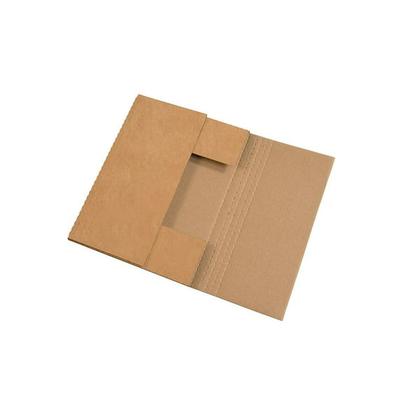Box Partners Easy-Fold Mailers 18" x 12" x 2" Kraft 50/Bundle M18122BFK