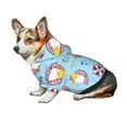 thumbnail image 7 of Honeii Gnome On A Watermelon Mattress In The Pool Print Small Dog Hoodies Pet Hooded Sweatshirts Fall Winter Puppy Cat Sweaters Warm Clothes for Small Dogs Outfits Costume-X-Large, 7 of 7
