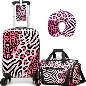 CRCKT 4-Piece Softside Kids Luggage Set, Includes 18